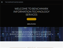 Tablet Screenshot of benchmarkinfotechs.com